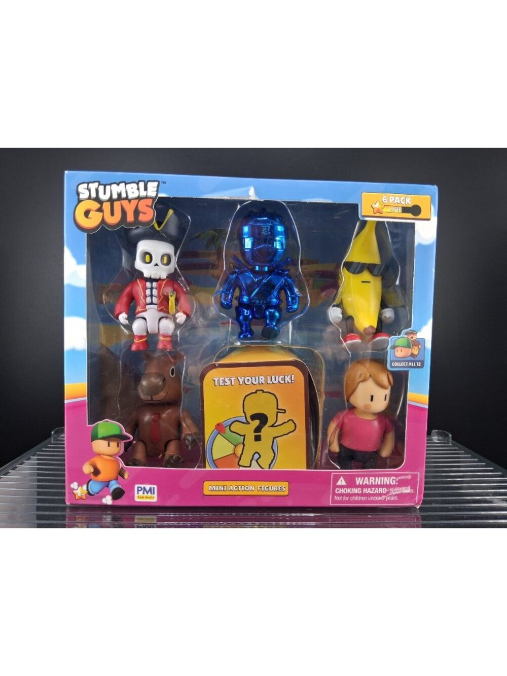 Stumble Guys Mini Action Figures 6-Pack Collectible Set